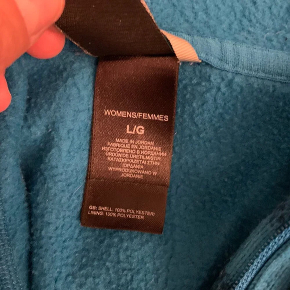 The North Face - Blue/black striped quarter pull-over - Picture 3 of 7